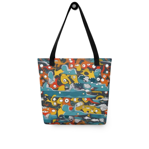 Tidal Oddities on a Tote Bag