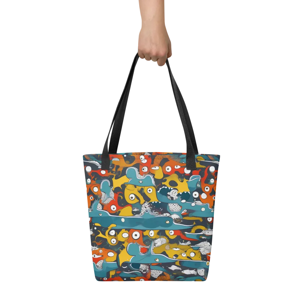 Tidal Oddities on Tote Bag — Print file