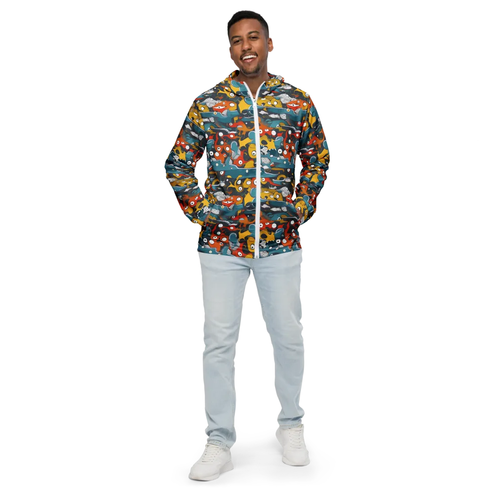Tidal Oddities on Men's Windbreaker — Front