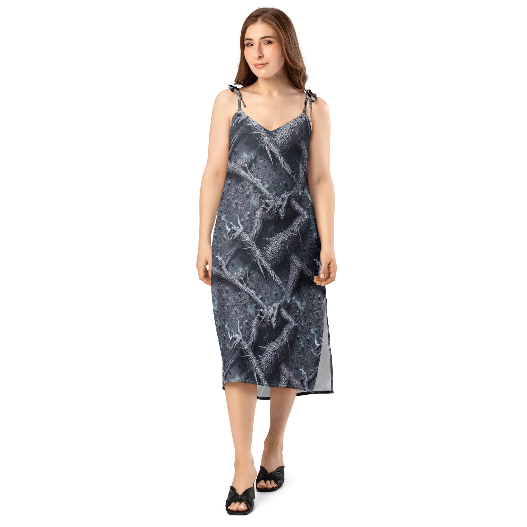 Wyrmwork on Slip Dress — Front