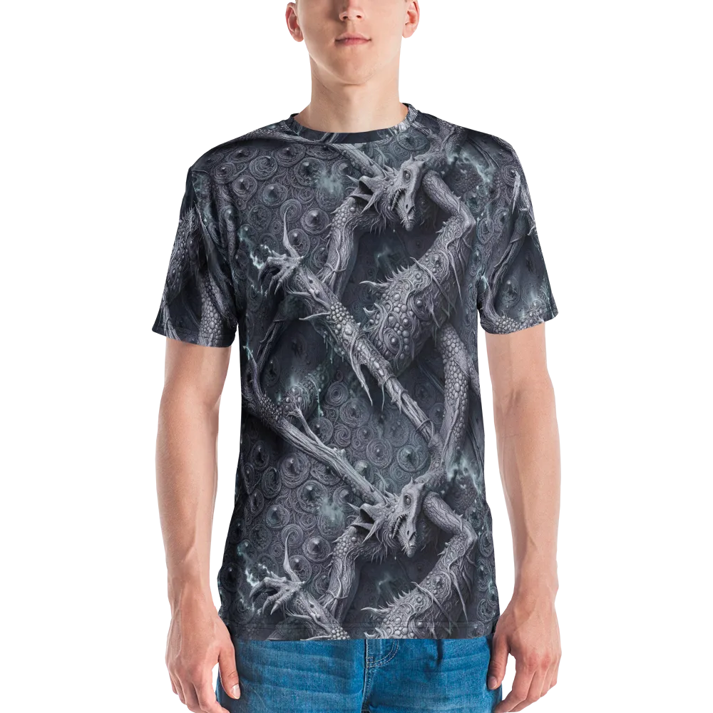 Wyrmwork on Men's Crew Neck T-Shirt — Front