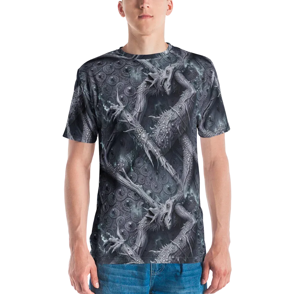 Wyrmwork on Men's Crew Neck T-Shirt — Front