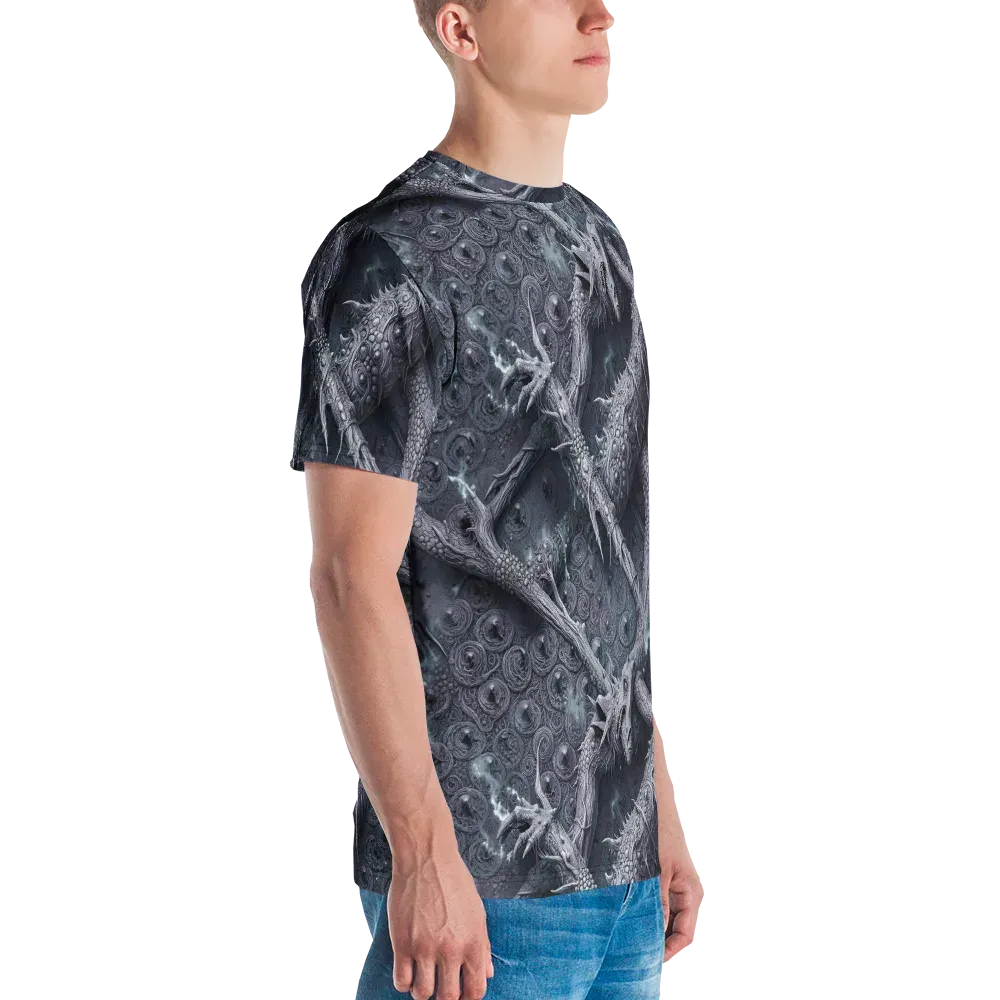 Wyrmwork on Men's Crew Neck T-Shirt — Right