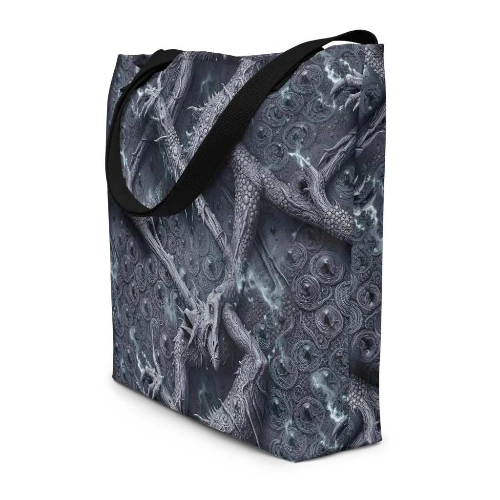 Wyrmwork on Large Tote Bag W/ Pocket — Print file