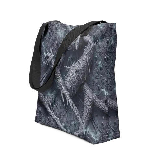 Wyrmwork on a Tote Bag