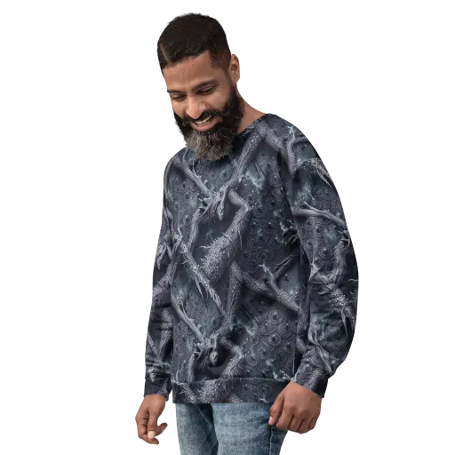 Wyrmwork on a Sweatshirt