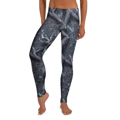 Wyrmwork on a Leggings