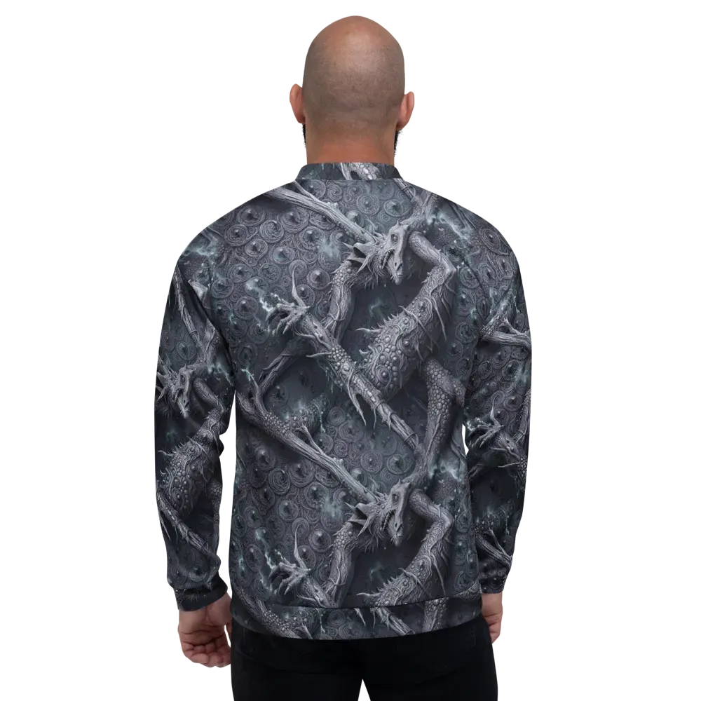 Wyrmwork on Bomber Jacket — Back