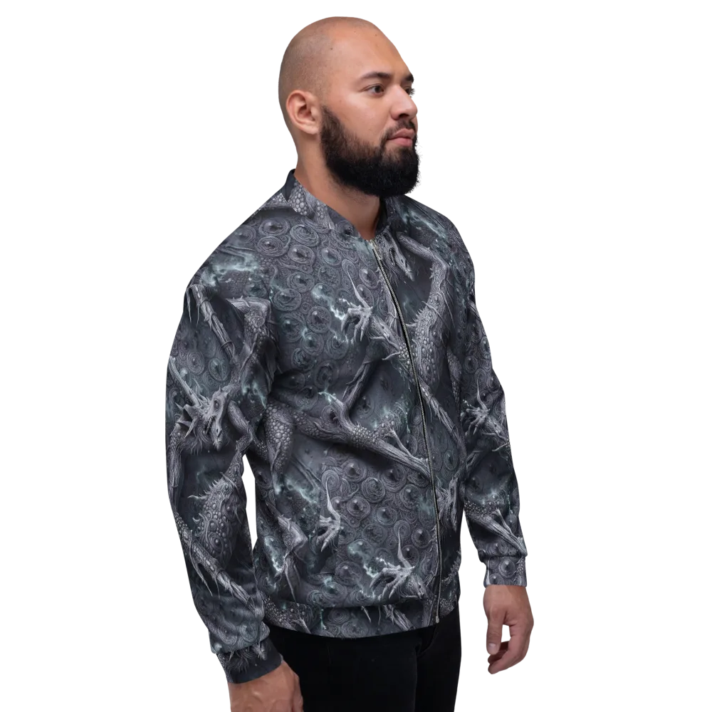 Wyrmwork on Bomber Jacket — Back print