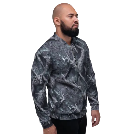 Wyrmwork on a Bomber Jacket