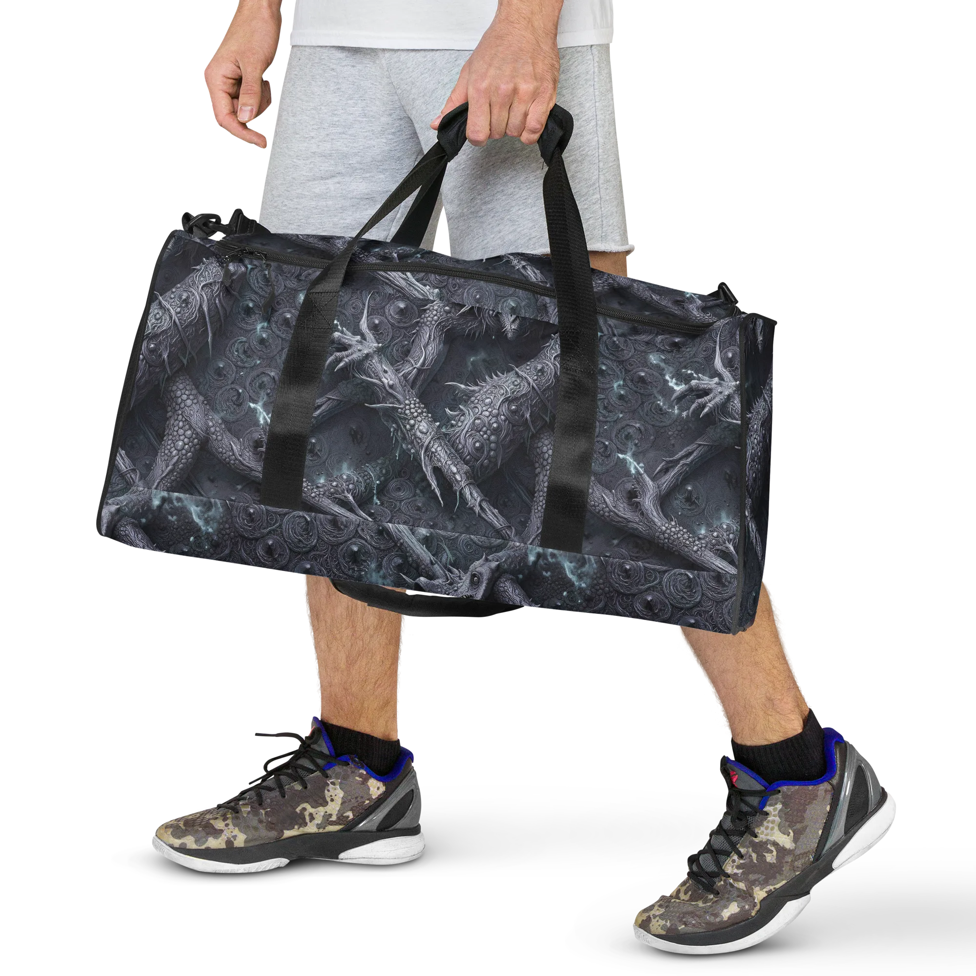 Wyrmwork on Duffle Bag — Front print