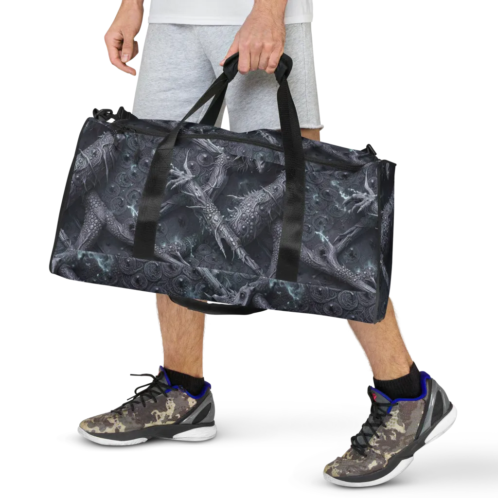 Wyrmwork on Duffle Bag — Front print
