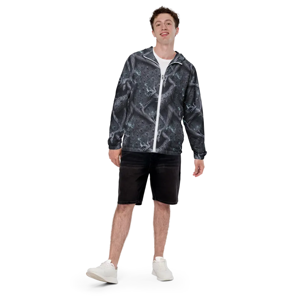 Wyrmwork on Men's Windbreaker — Back print