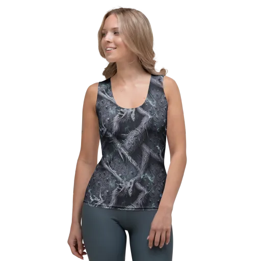 Wyrmwork on a Women's Tank Top