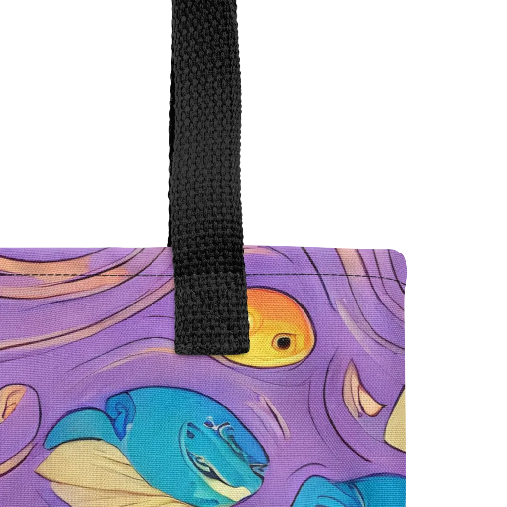 Violet Tide on Tote Bag — Product details