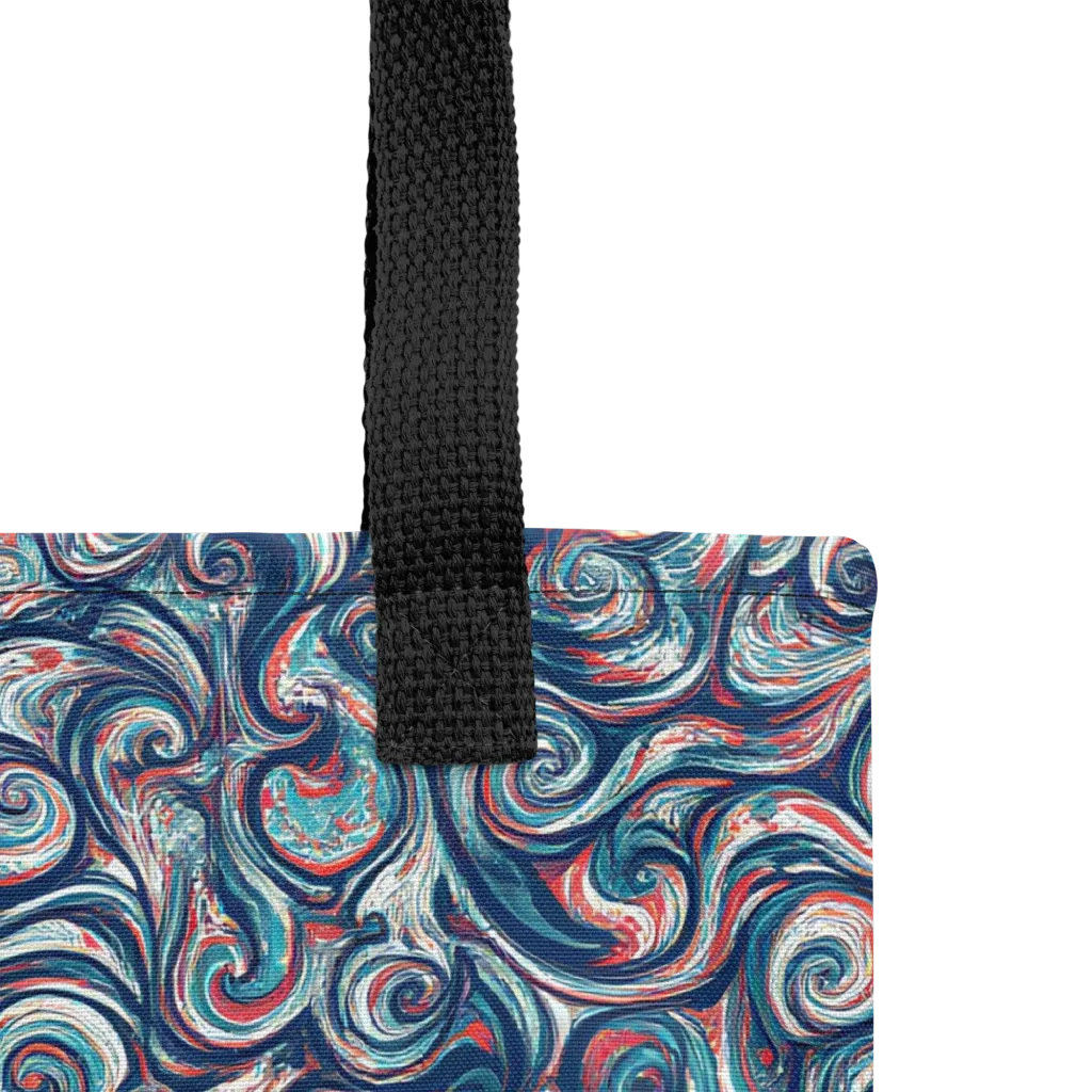 Indigo Vortex on Tote Bag — Product details