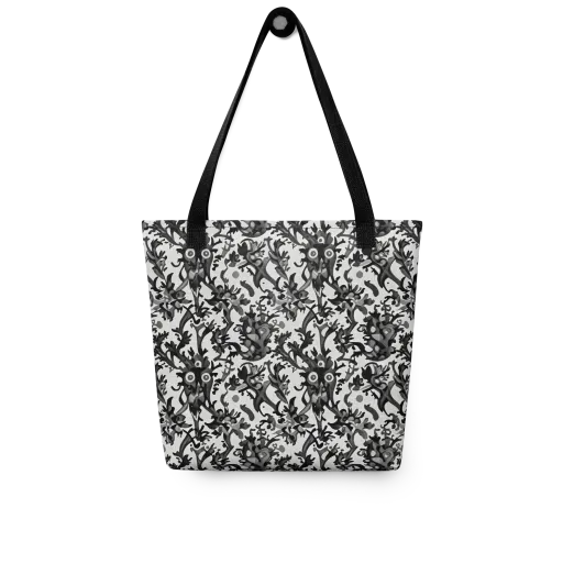Inkwood Owls on a Tote Bag