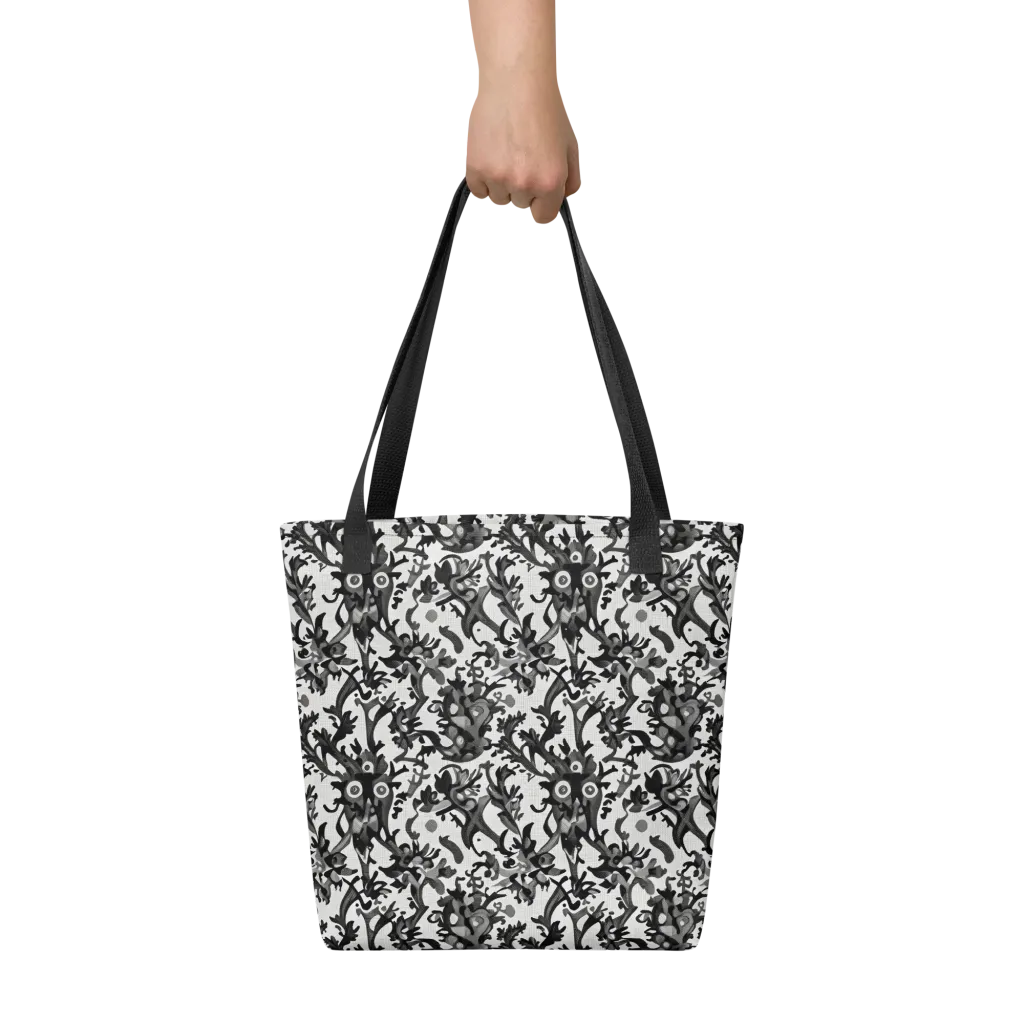 Inkwood Owls on Tote Bag — Print file