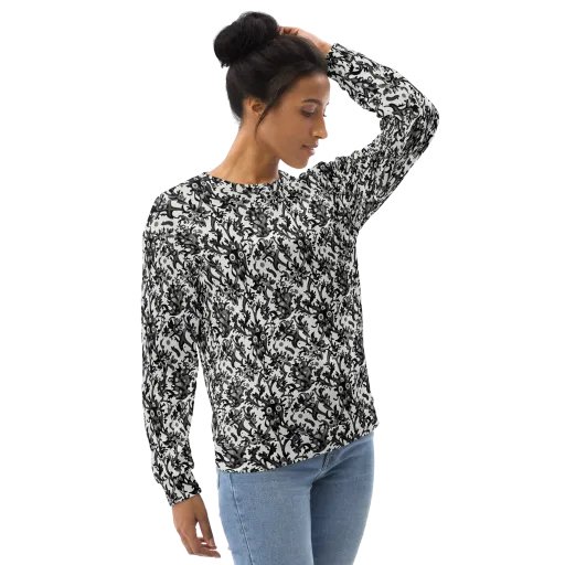 Inkwood Owls on a Sweatshirt