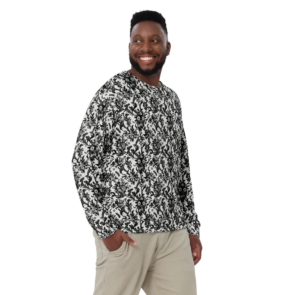 Inkwood Owls on Sweatshirt — Front print