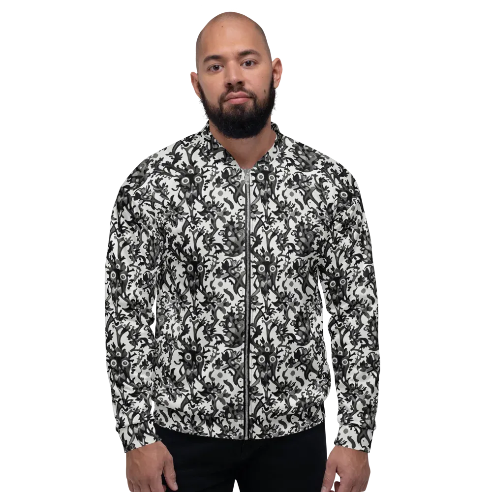 Inkwood Owls on Bomber Jacket — Front