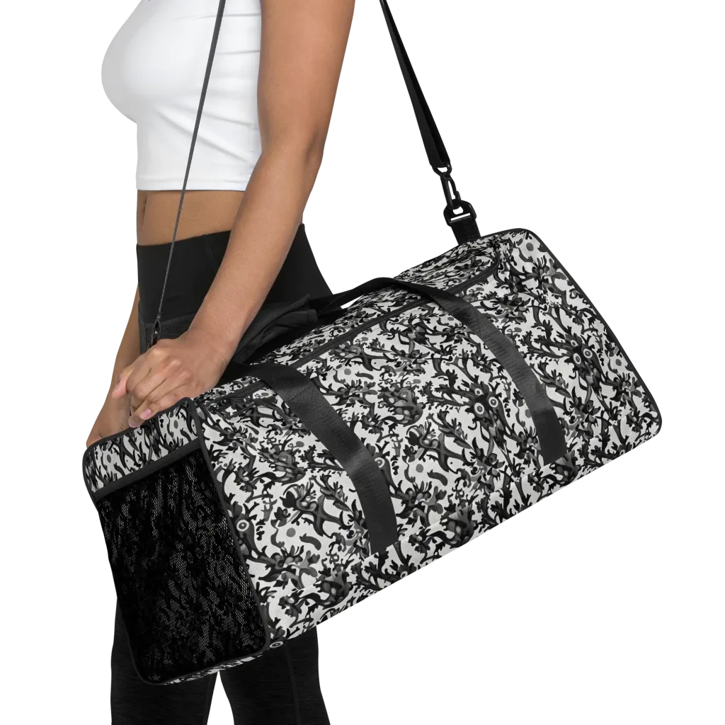 Inkwood Owls on Duffle Bag — Front
