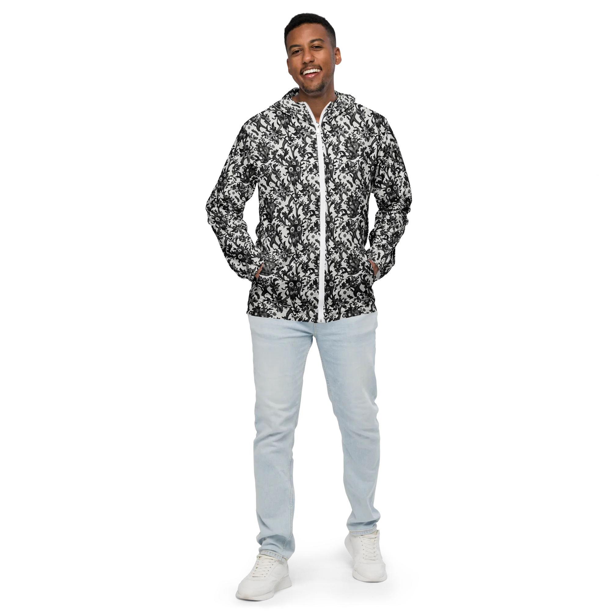 Inkwood Owls on Men's Windbreaker — Front