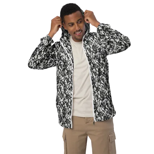 Inkwood Owls on a Men's Windbreaker