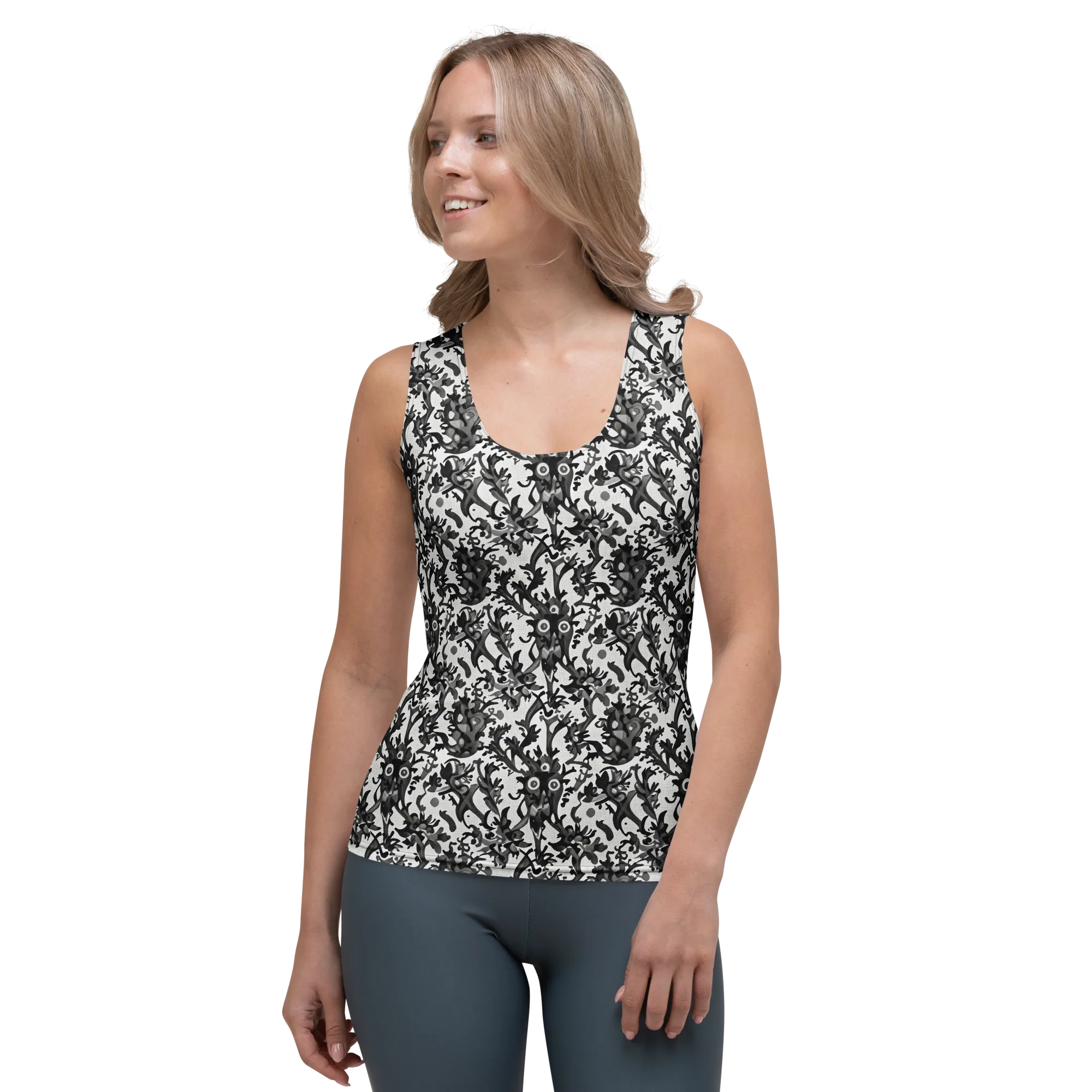 Inkwood Owls on Women's Tank Top — Front
