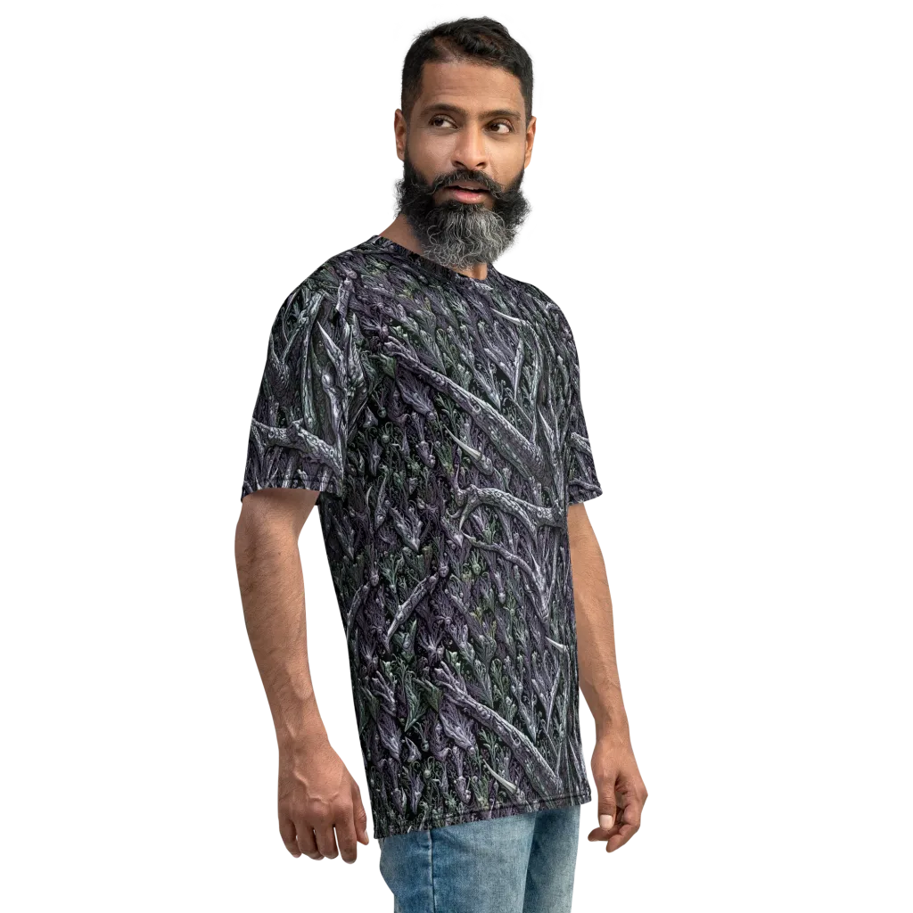 Thornbone Grove on Men's Crew Neck T-Shirt — Right sleeve
