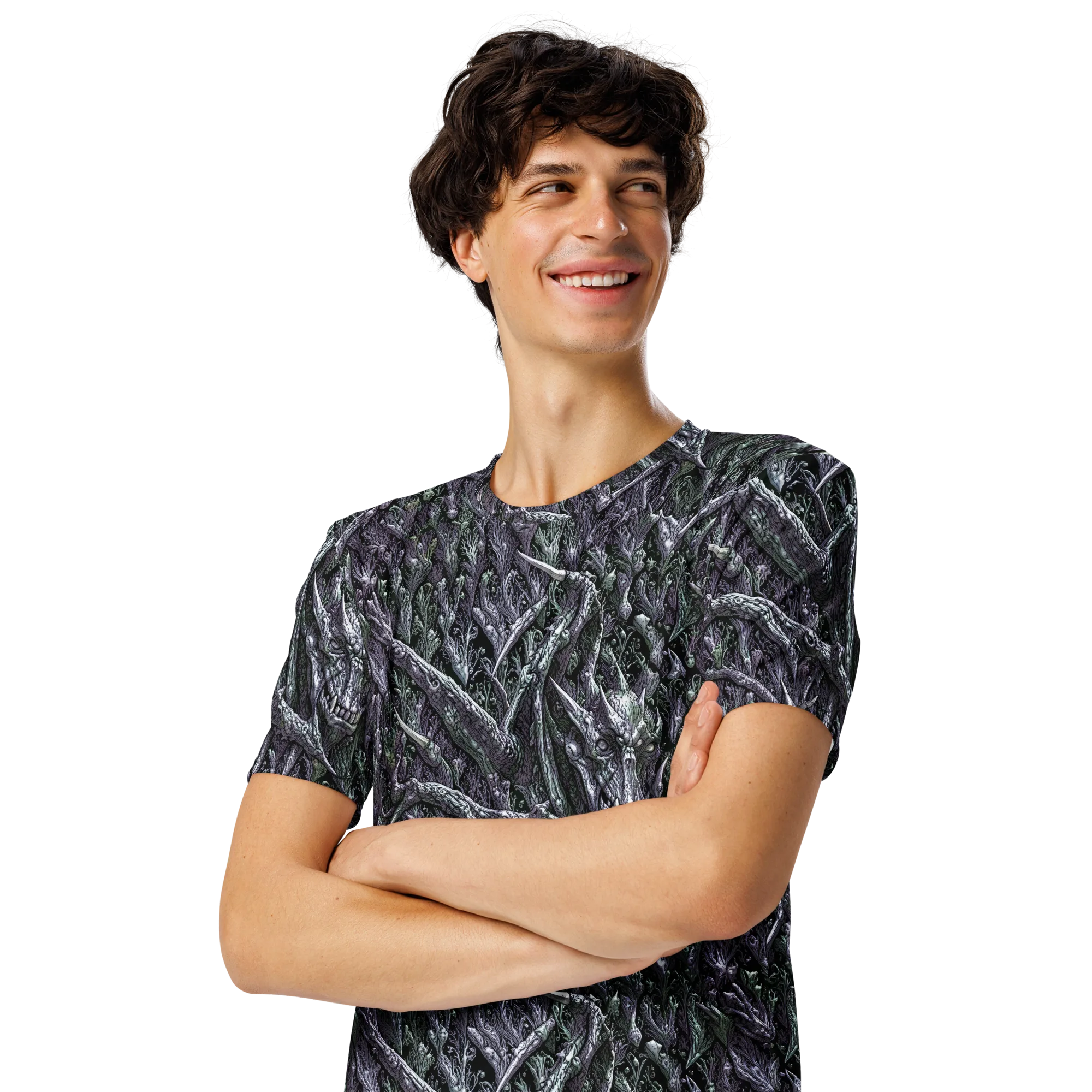 Thornbone Grove on Men's Crew Neck T-Shirt — Front print