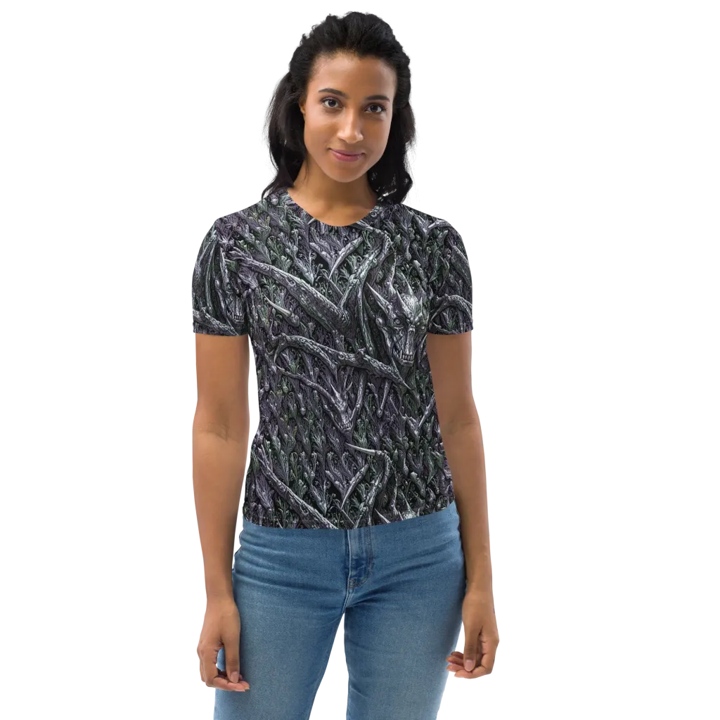 Thornbone Grove on Women's Crew Neck T-Shirt — Print file