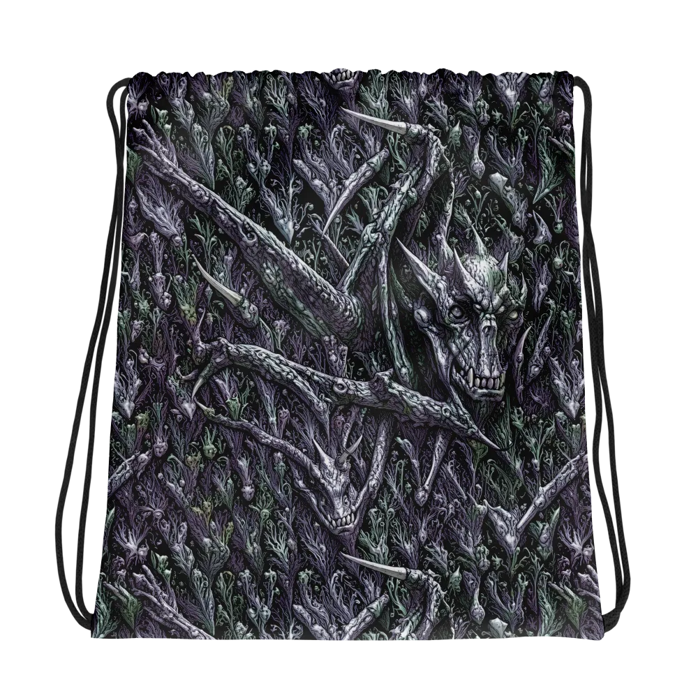 Thornbone Grove on Drawstring Bag — Mockup