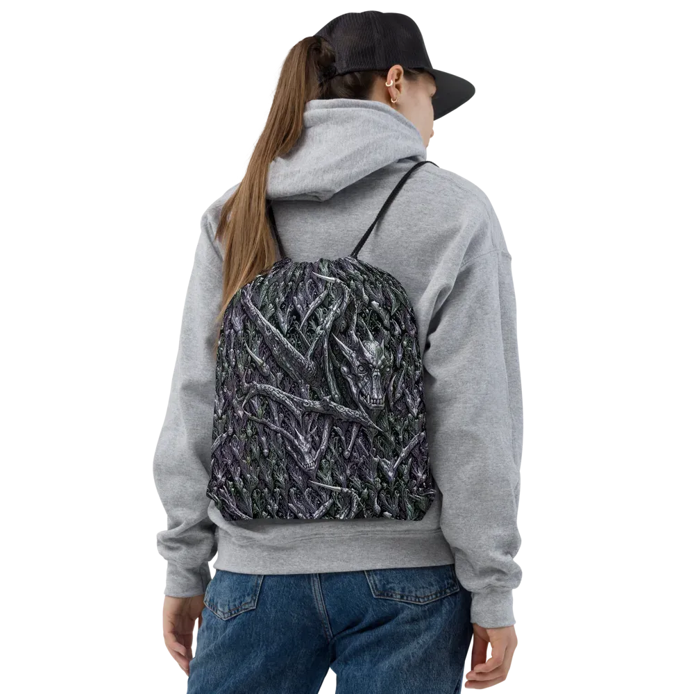 Thornbone Grove on Drawstring Bag — Front
