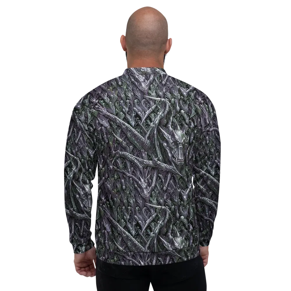 Thornbone Grove on Bomber Jacket — Back