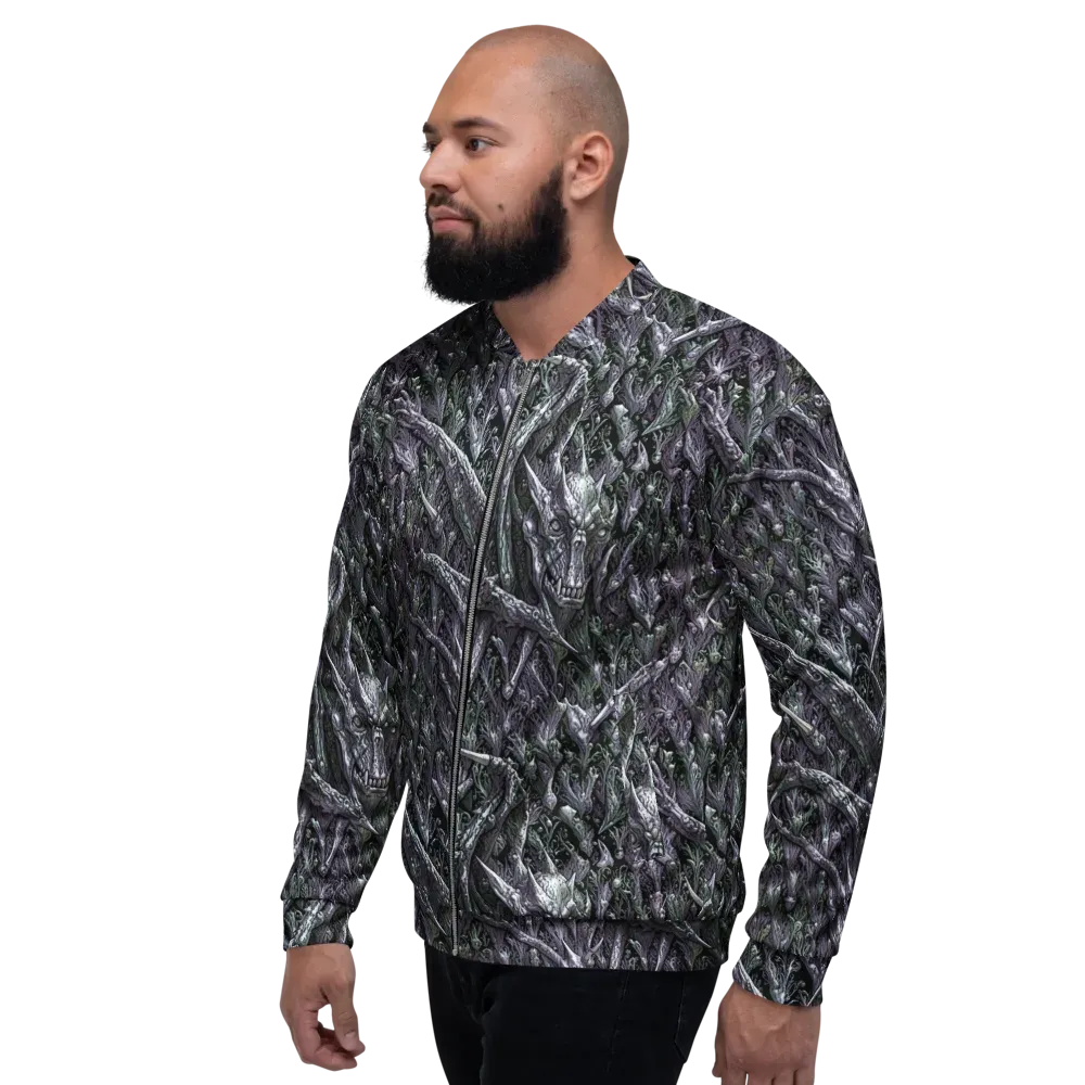 Thornbone Grove on Bomber Jacket — Left