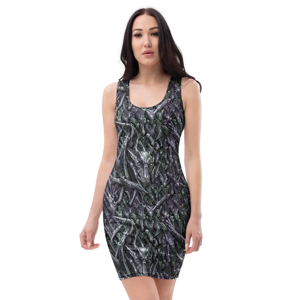 Thornbone Grove on Bodycon Dress — Front