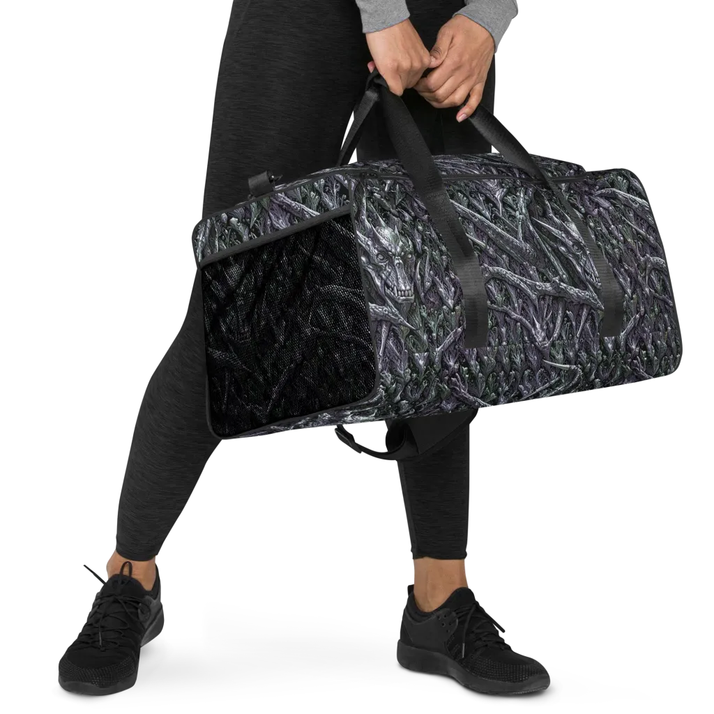 Thornbone Grove on Duffle Bag — Right Front