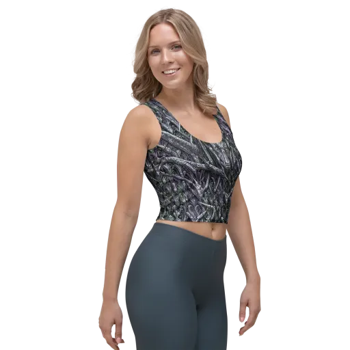 Thornbone Grove on a Crop Top
