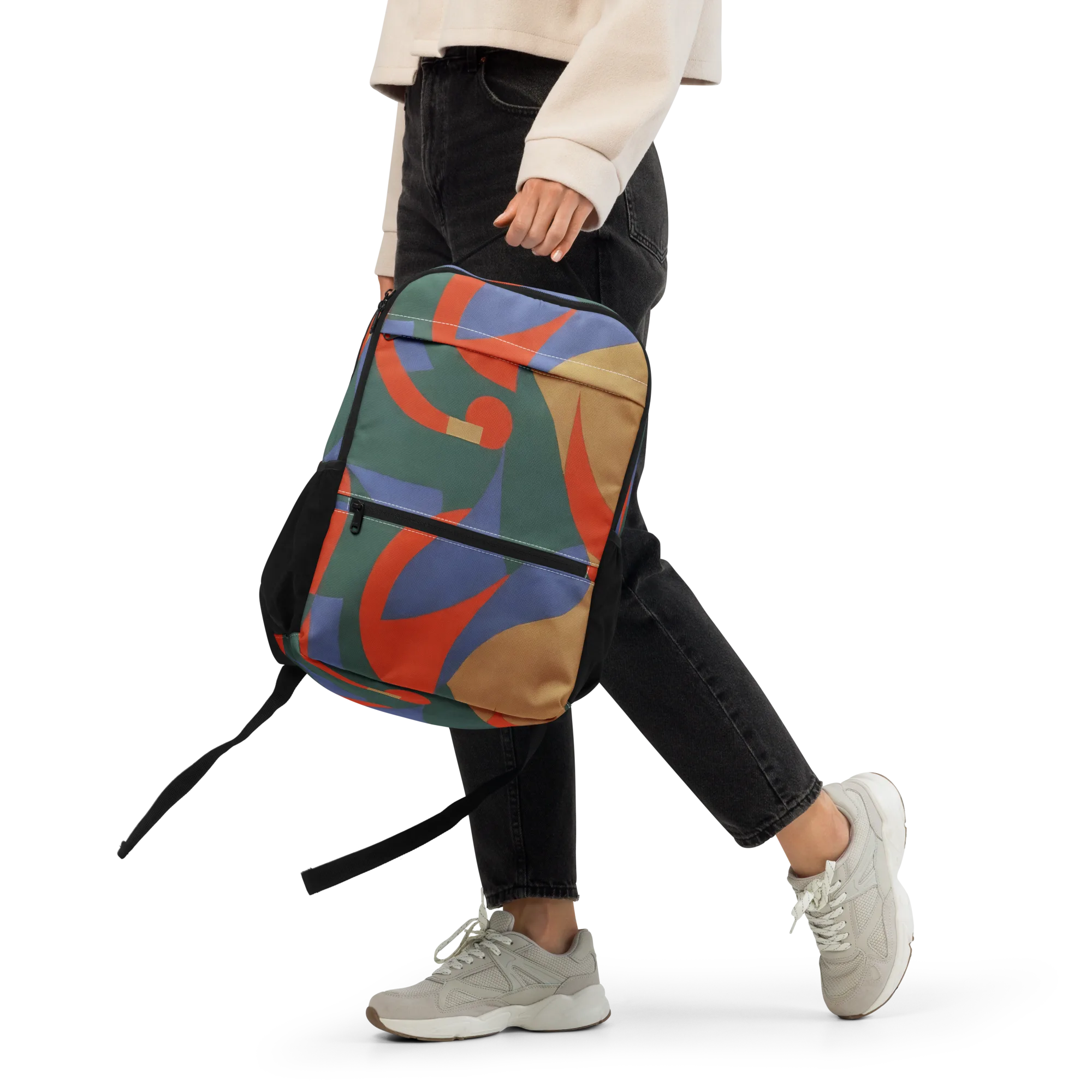 Vermilion Current on Utility Backpack — Front 2