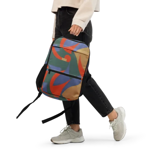 Vermilion Current on a Utility Backpack