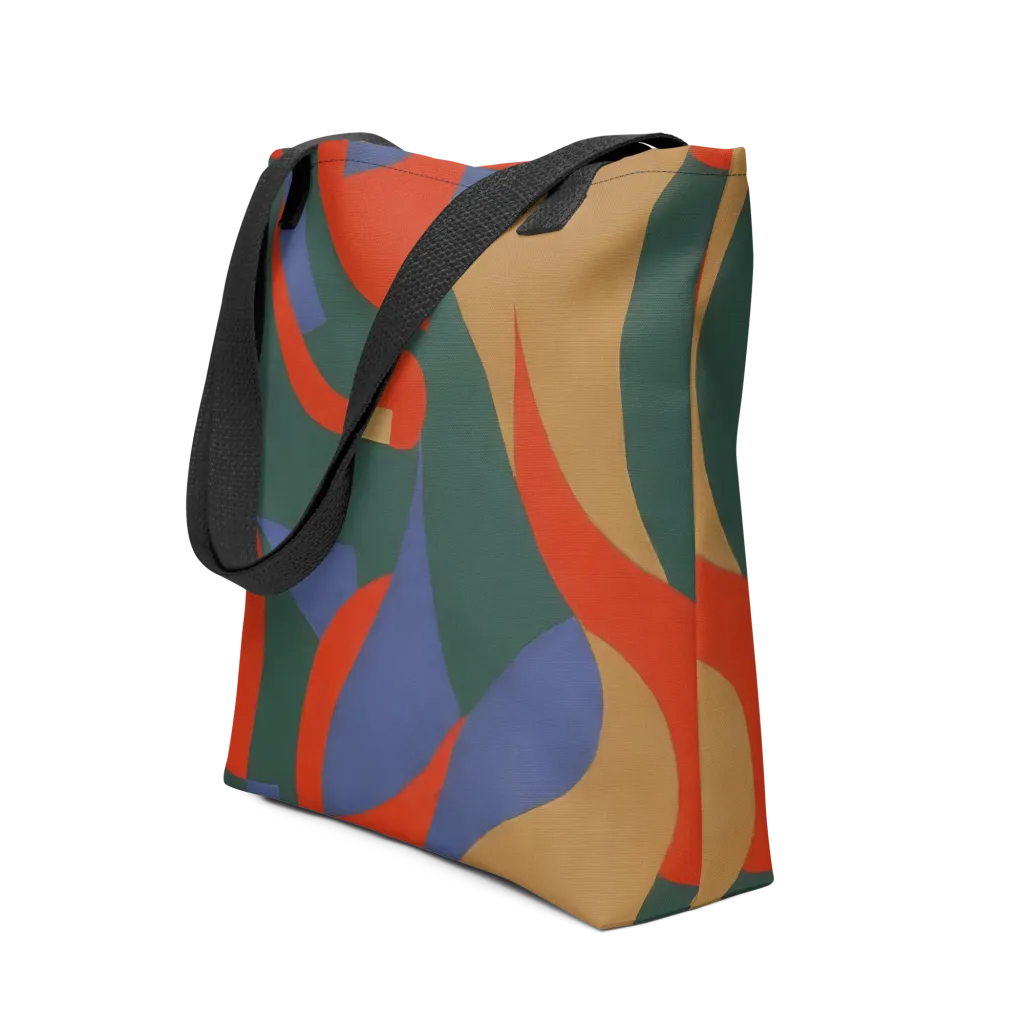 Vermilion Current Tote Bag on model
