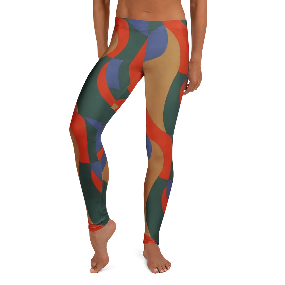 Vermilion Current on Leggings — Print file