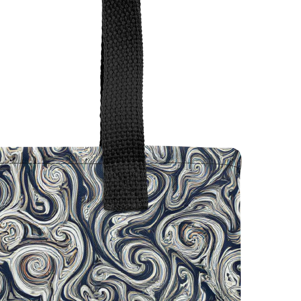 Midnight Marbling on Tote Bag — Product details