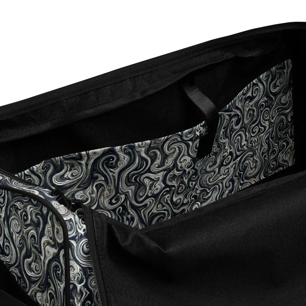 Midnight Marbling on Duffle Bag — Product details