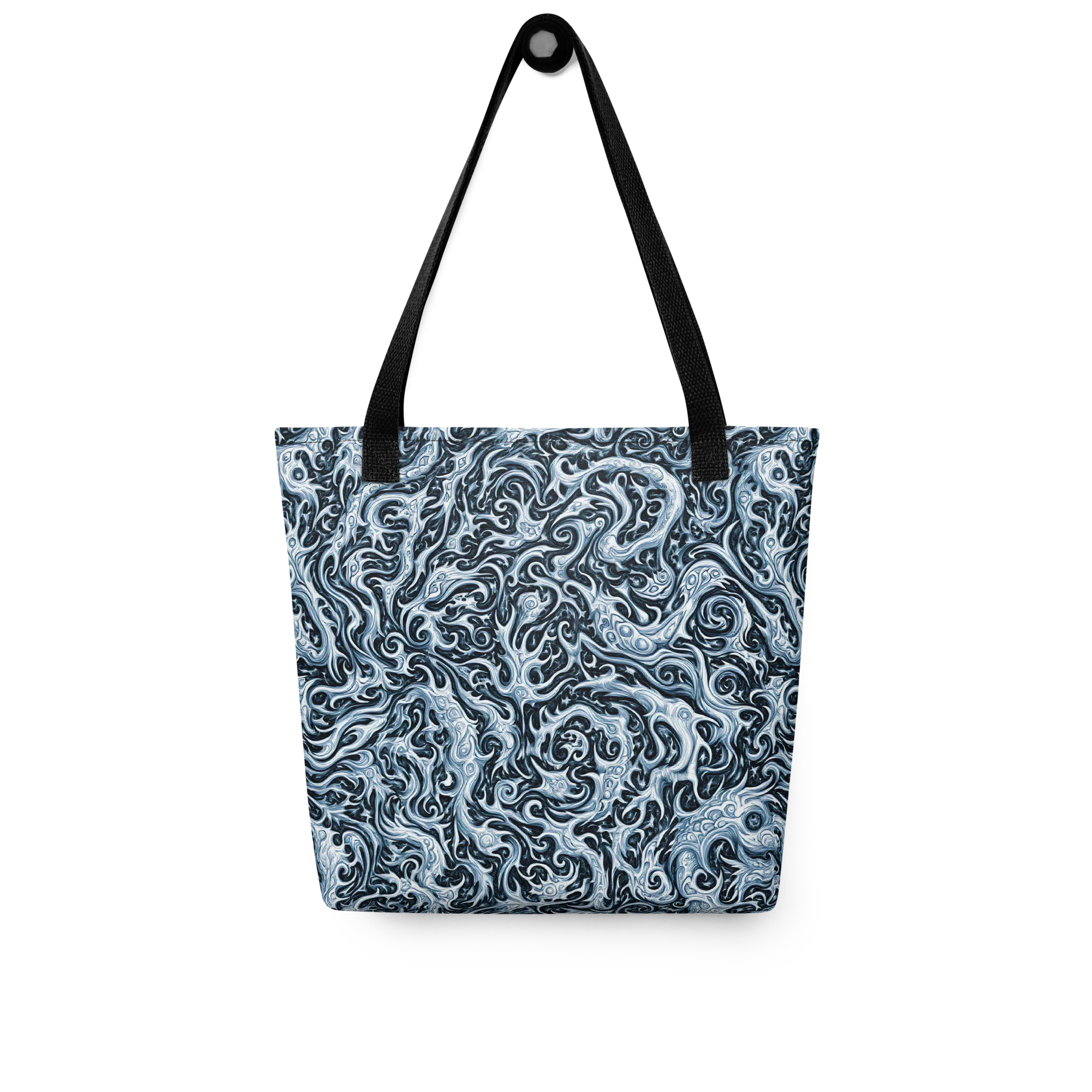 Midnight Arabesque on Tote Bag — Front