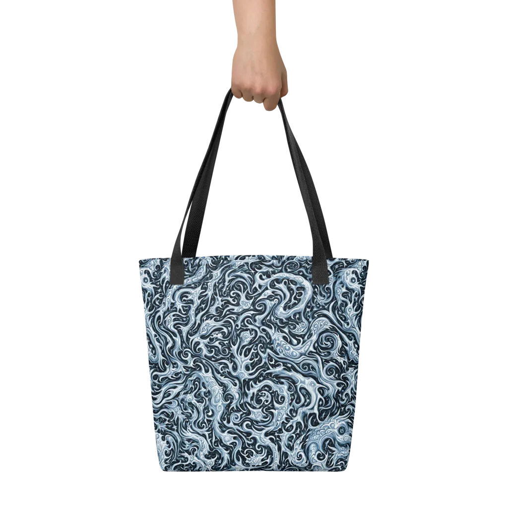 Midnight Arabesque on Tote Bag — Print file