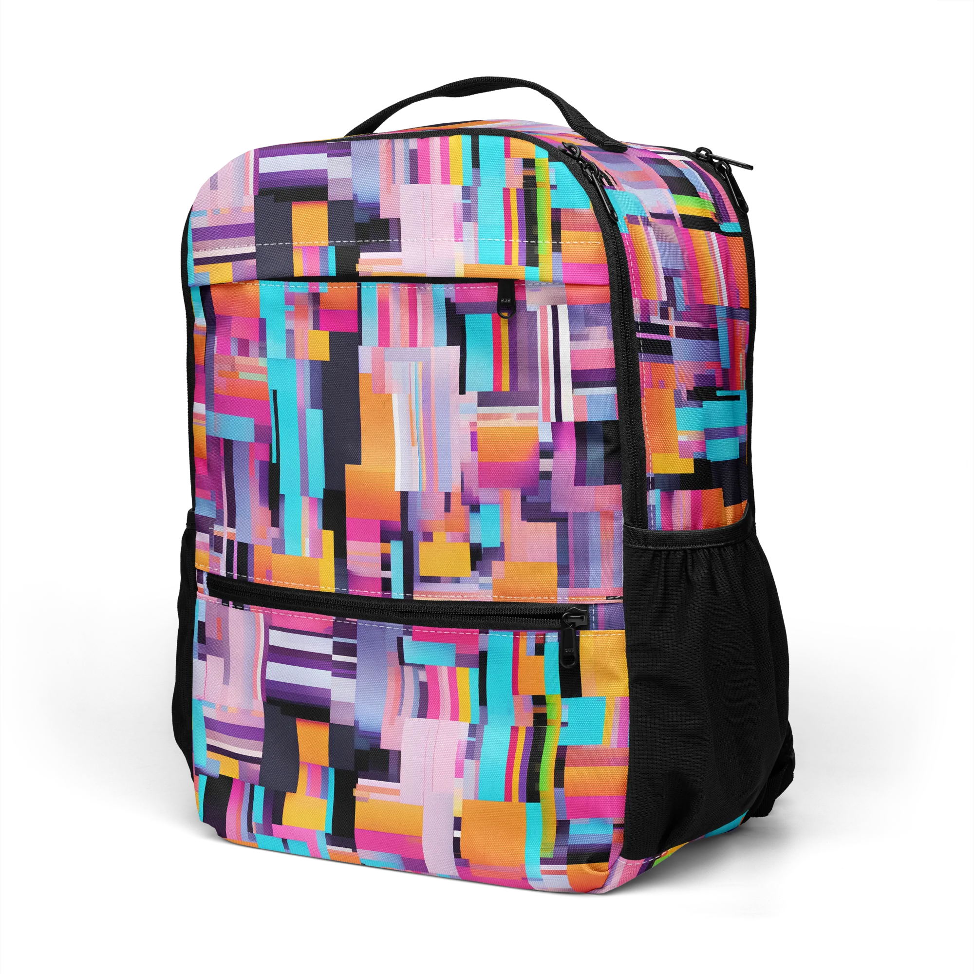 Chromatic Circuit on Utility Backpack — Top print