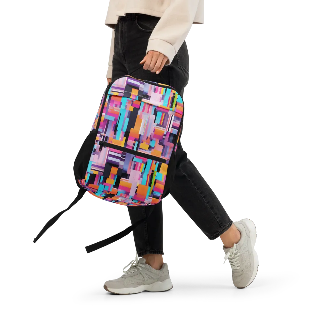 Chromatic Circuit on Utility Backpack — Front 2