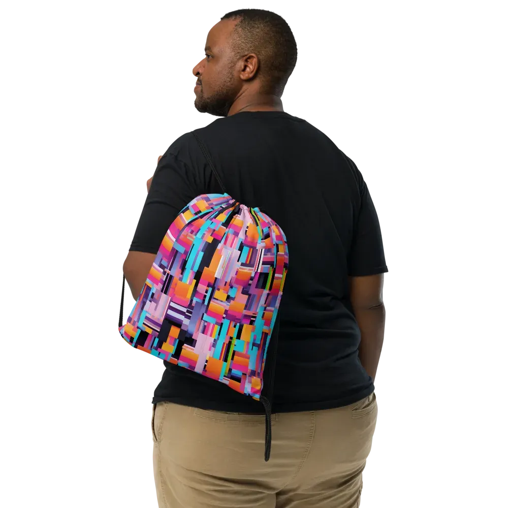 Chromatic Circuit on Drawstring Bag — Print file